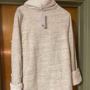 NWT Sonoma Fleece Lined Top Size Large